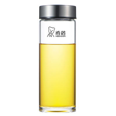 便携加厚单层玻璃杯