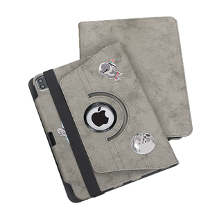 适用苹果ipad平板保护套pro11寸笔槽电脑支架10代air5外壳360度旋转Air7壳mini7防摔防弯10.9磁吸10.2好看13