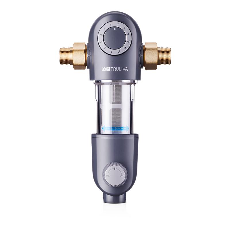 沁园前置过滤器净水器7T家用大通量40微米反冲洗防爆全屋净水机