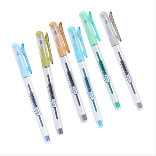 慕那美旗舰店 韩国进口monami笔夹式多色记号笔慕娜美荧光笔明亮色学生用彩色马克笔糖果色马卡龙色Essenti