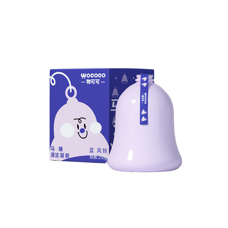 物可可风铃香氛马桶清洁凝胶