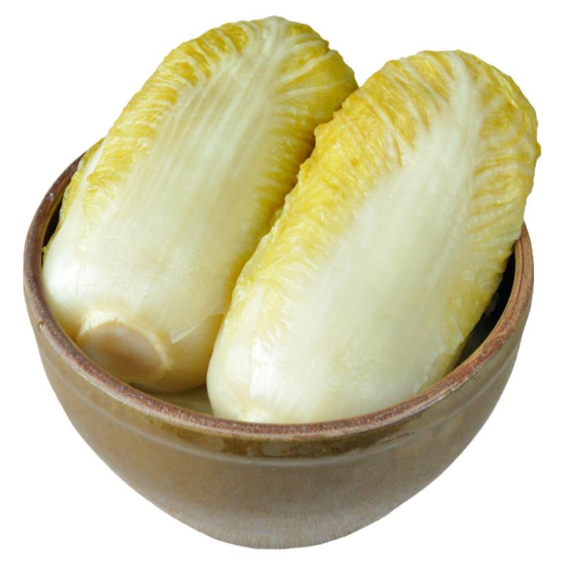 东北整颗酸菜去皮留芯酸味十足