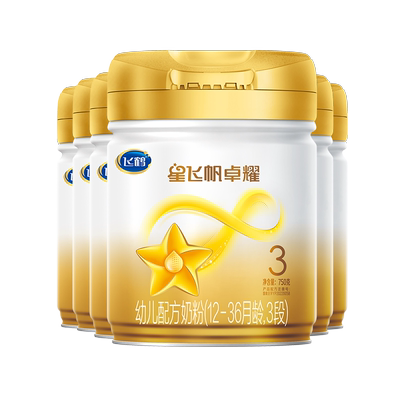 随机红包】飞鹤卓耀3段750g奶粉