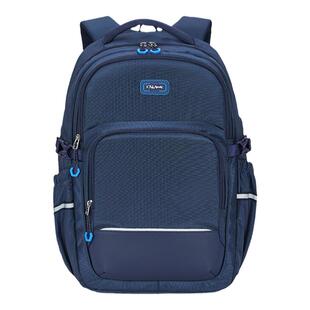 卡拉羊防下坠减负双肩包34L中学生大学生书包28L商务休闲电脑背包