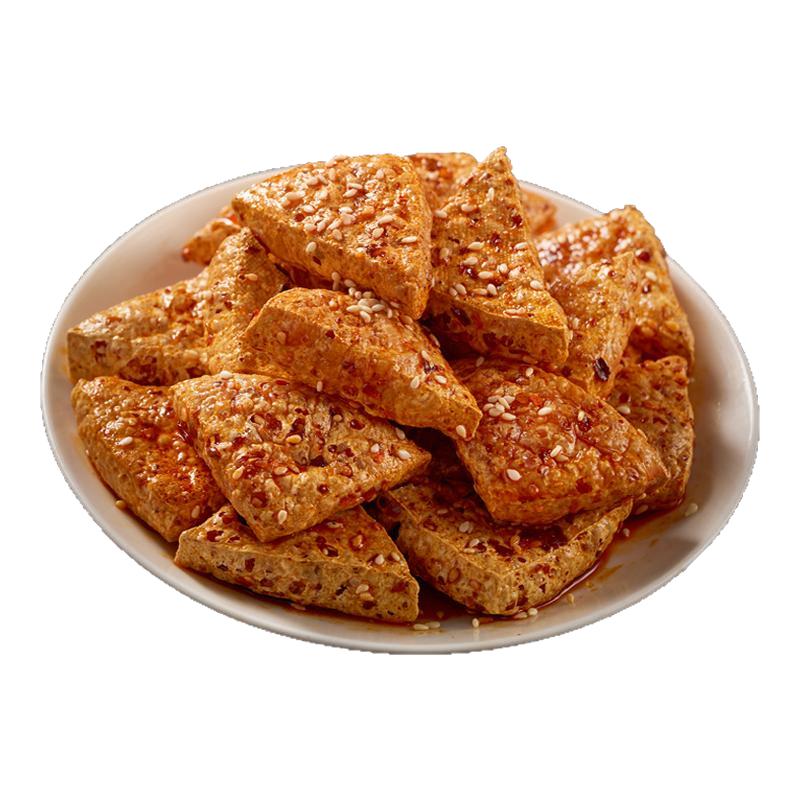 敘永麻辣豆腐干豆腐干麻辣三角豆腐干油炸脆豆干脆皮辣條干零食