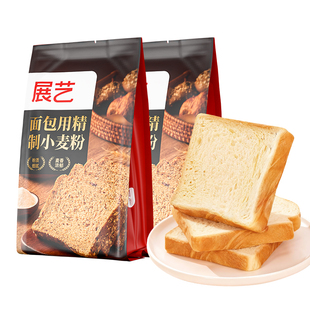 展艺高筋面粉家用戚风预拌粉空气炸锅精制小麦粉面包烘焙专用材料