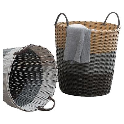 脏衣篮洗衣篮脏衣服收纳筐家用衣篓装放衣服框藤编篮子脏衣篓神器