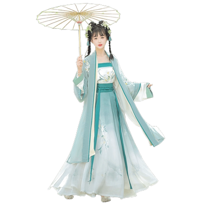 汉服女宋制春季古风齐腰襦裙