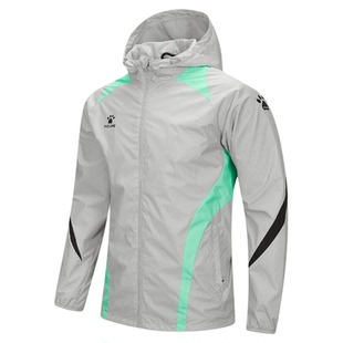 卡尔美运动外套防风衣防泼水男士新款户外连帽夹克足球跑步风衣