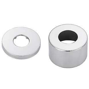 不锈钢遮丑盖加高加大 1寸管道装饰盖子 冲水阀装饰盖冲洗阀32mm