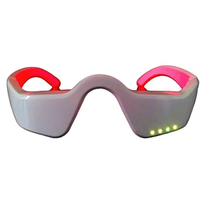 新款眼袋按摩仪热敷泪沟眼纹浮肿微电流眼部按摩仪红光按摩美容仪