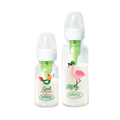 布朗博士标口防胀气玻璃奶瓶