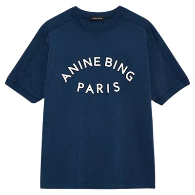 ANINEBING宽松印花短袖T恤