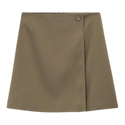 gcrues搭片短半裙纯色百搭