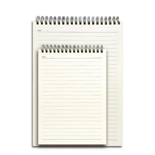 a4上翻线圈本b5笔记本本子加厚简约ins风大学生考研专用课堂笔记不硌手上下翻页竖翻a5记录记事横线方格网格