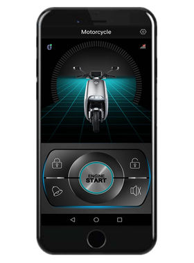 手机遥控启动36v48v60v72v报警器