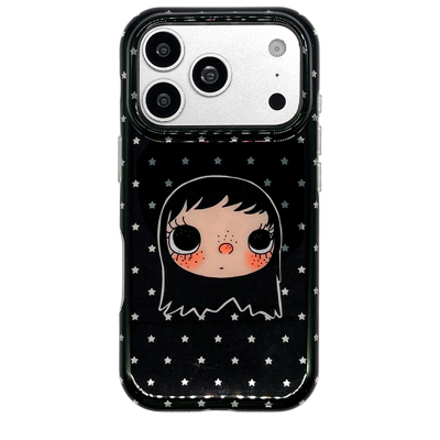kaia 甜酷萌系小星星小玉yuy头像适用苹果18promax手机壳iphone16pro新款16女17pro创意15pro全包防摔手机套