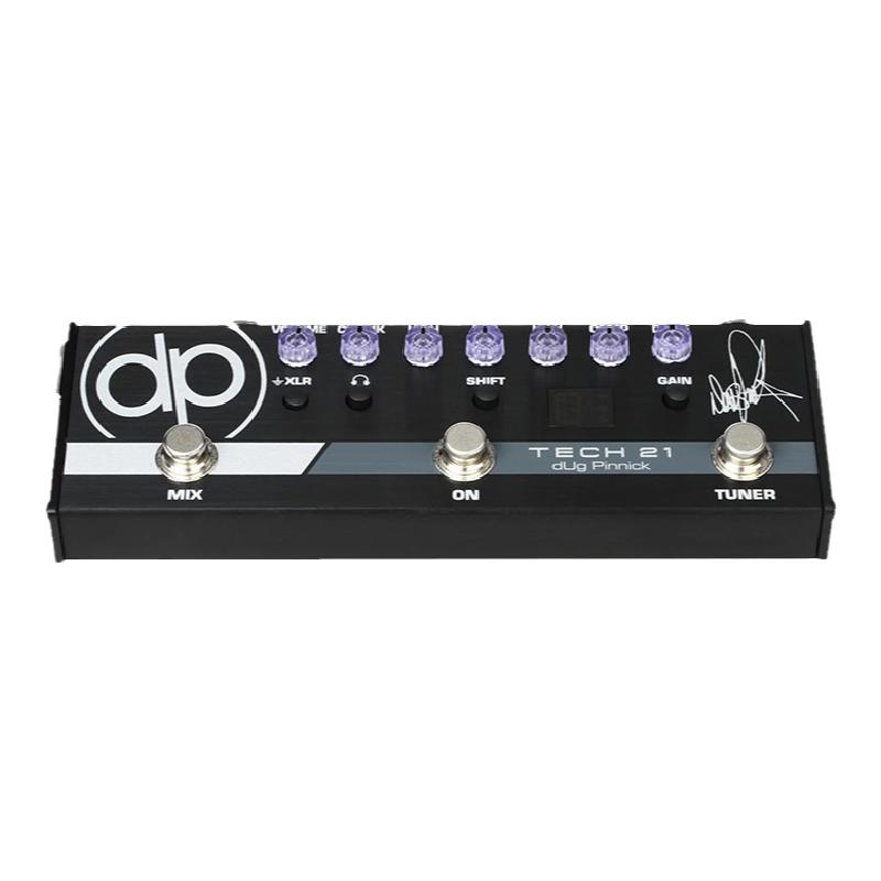 TECH21 DP-3X dUg Pinnick电贝司贝斯BASS前级DI 箱头模拟效果器