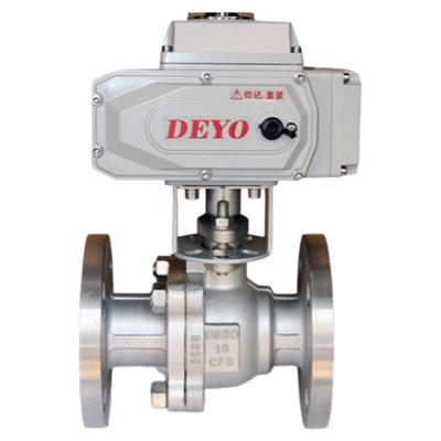 蒸汽高温电动球阀德扬304不锈钢