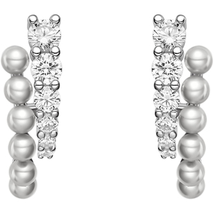 HEFANG何方珠宝气泡双层耳环耳钉耳夹轻奢高级女新年礼物