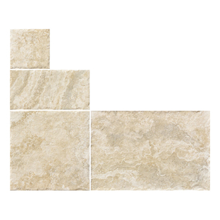 中古风庭院莱姆石古堡地砖民宿户外花园砖法式阳台卫生间防滑瓷砖