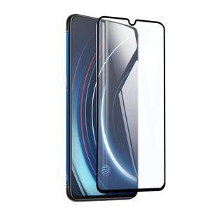 适用iqoo钢化膜vivoiqoopro手机膜5G全屏覆盖iqoopro爱酷一代vivoiqoo1黑边防摔iqoo无白边iqoopor全包边保护