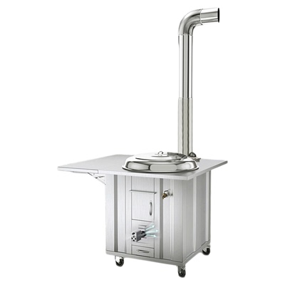 无烟柴火灶新型专用鼓风机可移动