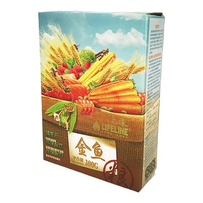 命脉金鱼专用鱼粮小鱼300g锦鲤鱼