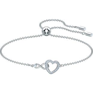 【自营】Swarovski/施华洛世奇INFINITY手链轻奢简约送女友礼物