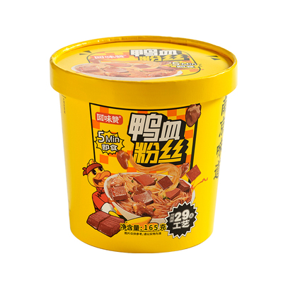 回味赞鸭血粉丝汤冲泡桶装免煮
