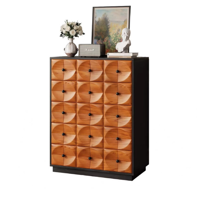 中古风斗柜家用玄关收纳柜轻奢客