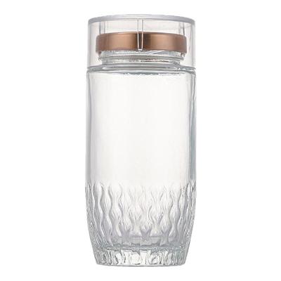 新款加厚蜂蜜精白玻璃瓶子