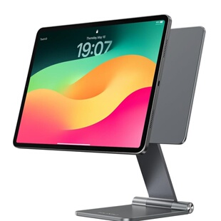 KUXIU2025ipadair13寸平板磁吸触点无线充电支架air45611寸支撑架