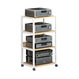 功放机架柜子家庭发烧设备音响音箱可移动CD胆机hifi器材支架脚架