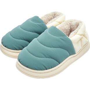 巴拉巴拉儿童棉拖鞋男童女童鞋子亲子款秋冬款童鞋中大童包跟棉鞋