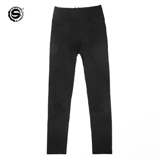 星空骑士摩托车骑行裤女秋季修身弹力赛车服保暖防摔护具女士裤子