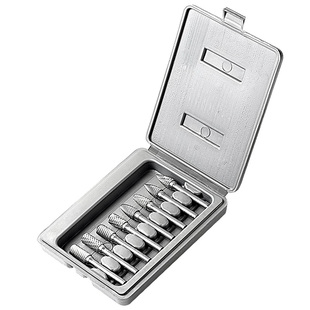 硬质合金旋转锉手电钻抛光扩孔内磨头钨钢铣刀钻头锉刀打磨头套装