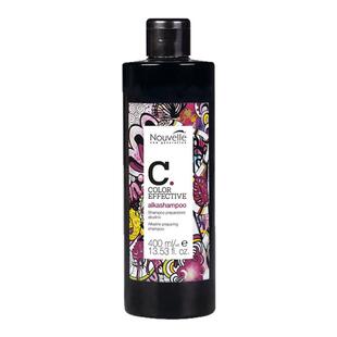 正品意大利Nouvelle碱性加速掉色褪色改色温和不伤发洗发水