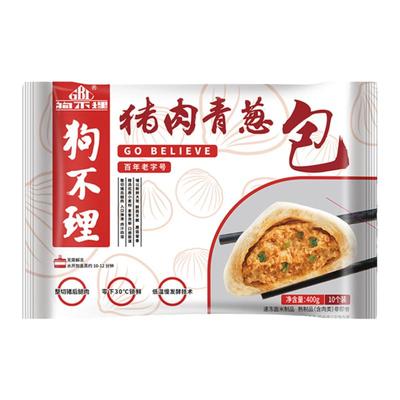 狗不理猪肉青葱包子400g/袋