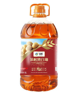 黑土地笨榨大豆油5L包邮