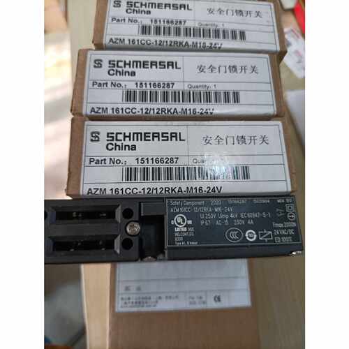 议价AZM161CC-12/12RKA-M16-24V施迈赛安全门锁开关全新原装正品