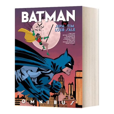 英文原版 精装 Batman by Jeph Loeb & Tim Sale Omnibus 蝙蝠侠 精装 英文版 进口英语原版书籍