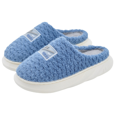 回力毛毛男生棉拖鞋秋冬季加绒保暖防滑男款包头厚底外穿毛绒拖鞋