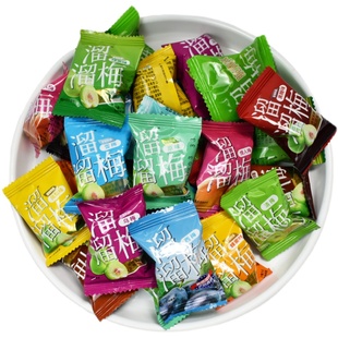 溜溜梅散装梅子话梅蜜饯西梅雪梅原味脆青梅休闲清梅杨梅零食小吃