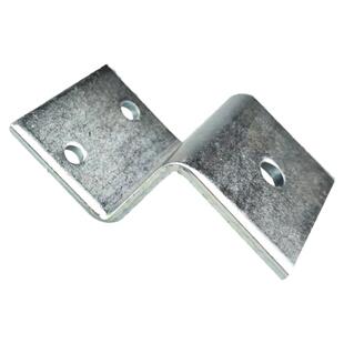 加厚Z字型大角码幕墙固定连接带孔梯形角铁挂耳五金配件焊接50宽