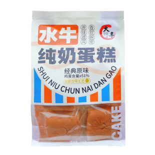 大丰水牛纯奶蛋糕350袋装酸奶风味点心糕点零食面包鸡蛋糕下午茶