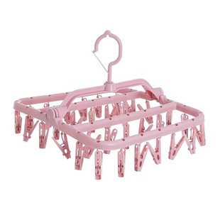 晒袜晾衣夹圆盘晾衣架多夹子内衣服架防风婴儿多功能家用宿舍