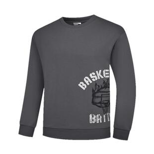 乔丹圆领卫衣男生2026春季新款商场同款字母运动宽松官方正品休闲