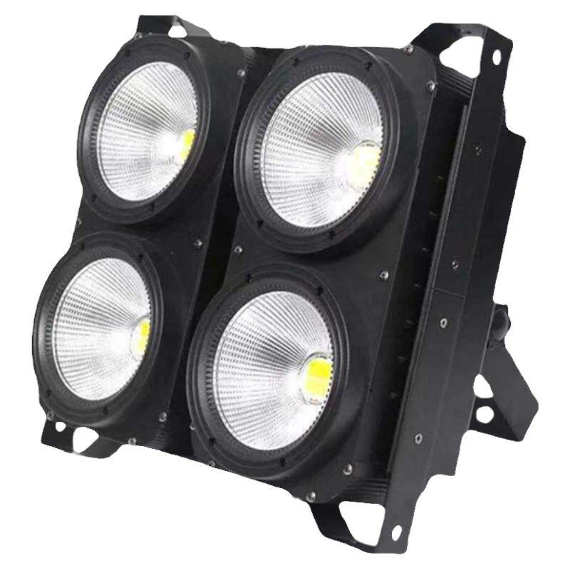 led400w四眼观众灯200wCOB面光灯帕灯舞台正白暖白两眼灯舞台灯光