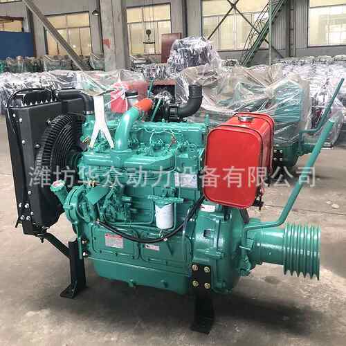 潍坊4102ZG空压机发动机水泥罐车70 80马力华丰4100离合器柴油机